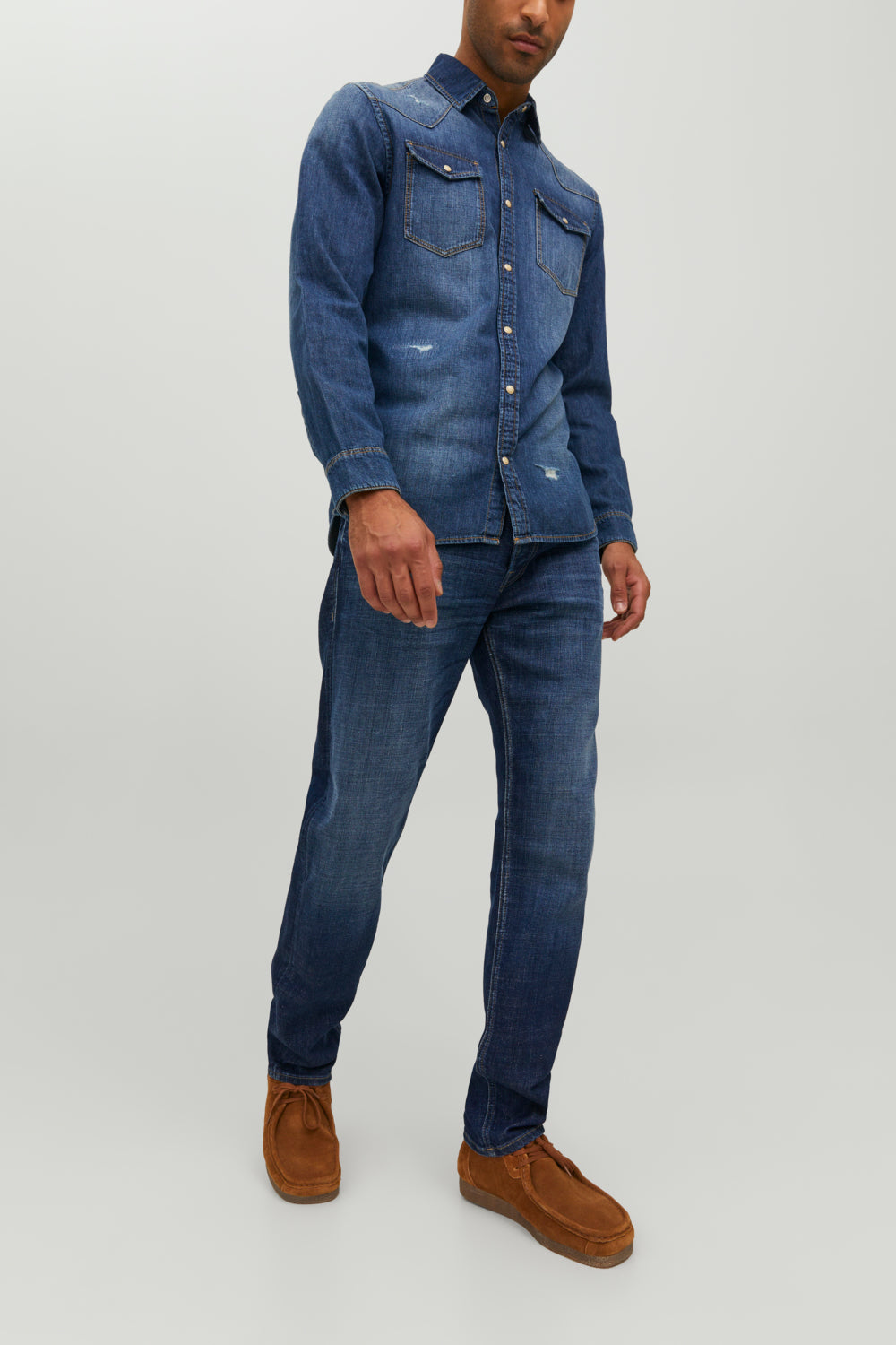 JJIMIKE Jeans - Blue Denim